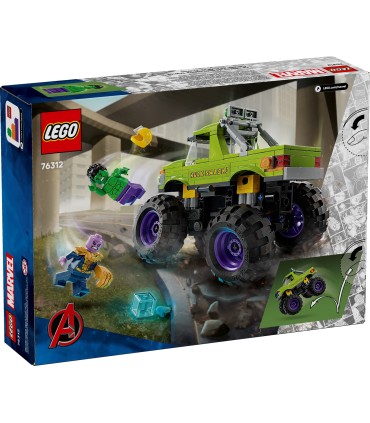Camión De Hulk Vs. Thanos Lego Súper Héroes 76312
