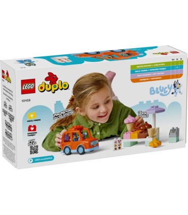 Excursión A La Heladería Con Bluey Lego Duplo 10458