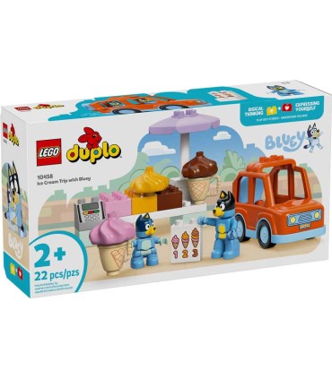 Excursión A La Heladería Con Bluey Lego Duplo 10458