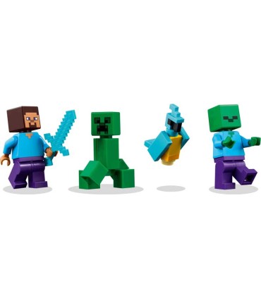 La Casa-Dinamita De La Selva Lego Minecraft 21275