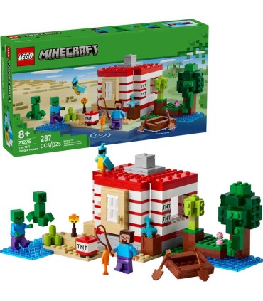 La Casa-Dinamita De La Selva Lego Minecraft 21275