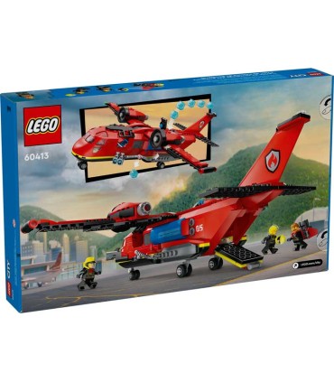 Avión De Rescate De Bomberos Lego City 60413