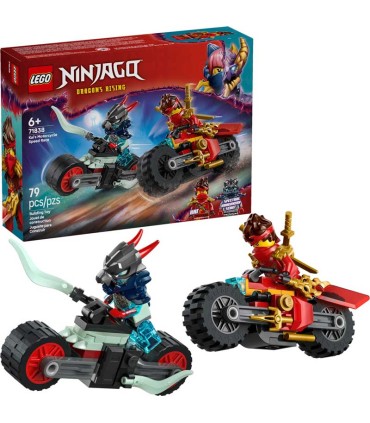 Carrera Relámpago En Moto De Kai Lego Ninjago 71838