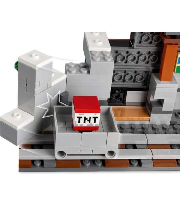 La Mina Del Pico Lego Minecraft 21277