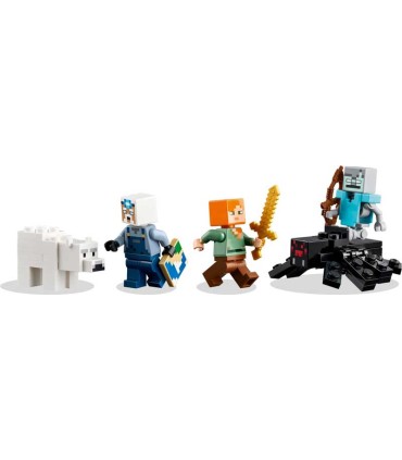 La Mina Del Pico Lego Minecraft 21277