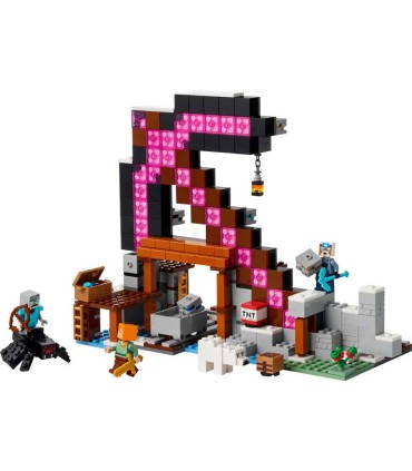 La Mina Del Pico Lego Minecraft 21277