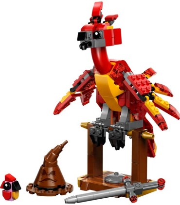 Fawkes: Fénix De Dumbledore Lego Harry Potter 76448