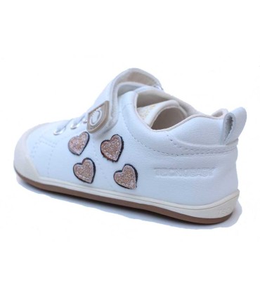 Deportivas Casual Tecnobaby Corazones Brillantes