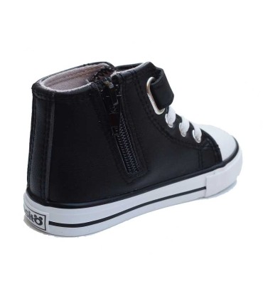 Botín Alto Osito Goflex Negra