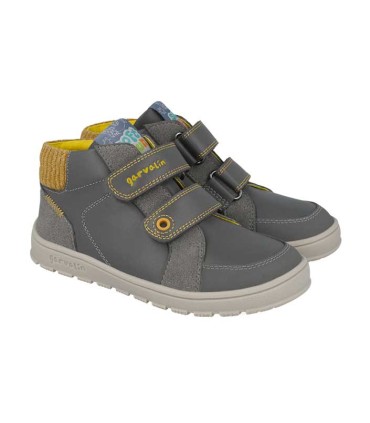 Bota Garvalín Gris Mostaza