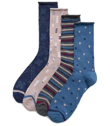 Calcetín Mujer Sin Puño Ysabel Mora