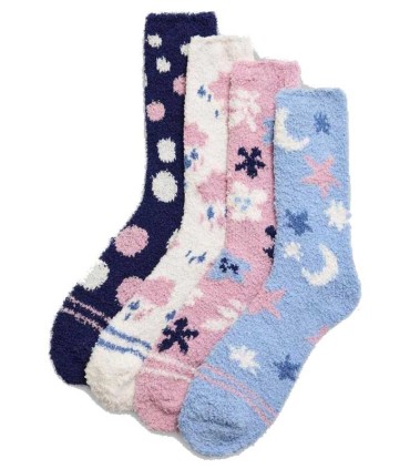 Calcetín Mujer Franela Antideslizante Ysabel Mora