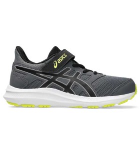 Asics Jolt 4 PS Niño Gris-Negro