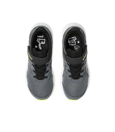 Asics Jolt 4 PS Niño Gris-Negro