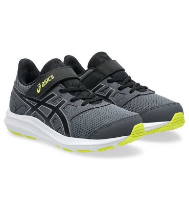 Asics Jolt 4 PS Niño Gris-Negro