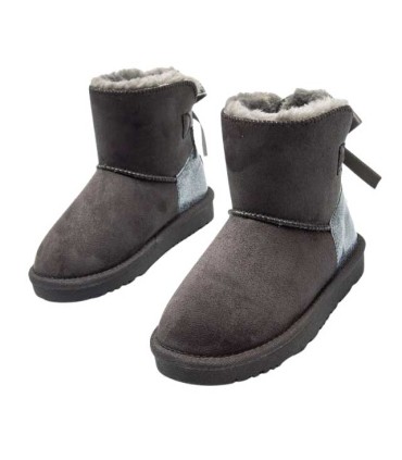 Botas Australianas Infantil Gris Mustang