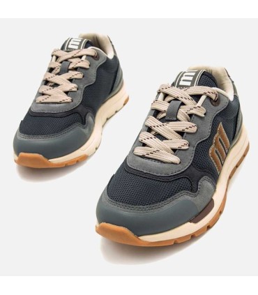 Deportiva Niño Mustang Compact Gris
