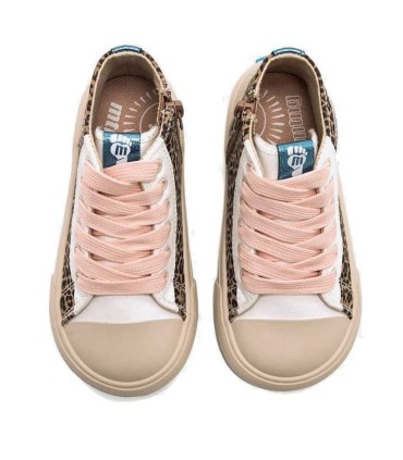 Botas Niña Mustang Free Animal Print - Rosa