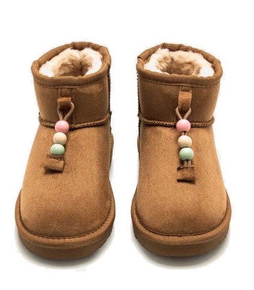 Bota Niña Sky Mustang Cuero