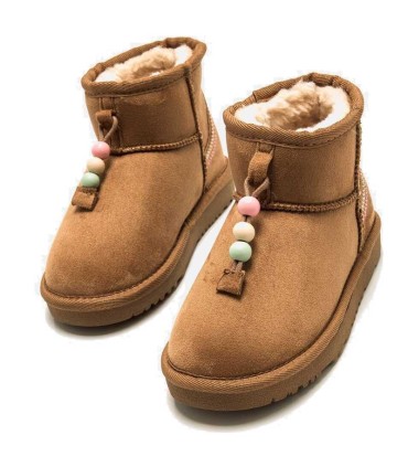 Bota Niña Sky Mustang Cuero