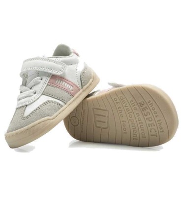 Deportiva Mustang Free Baby Blanco / Rosa
