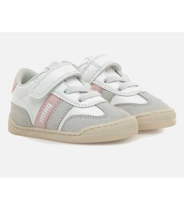 Deportiva Mustang Free Baby Blanco / Rosa