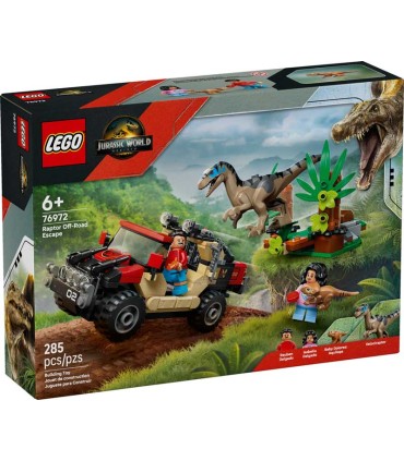 Huida En Todoterreno Y Raptor Al Acecho Lego 76972