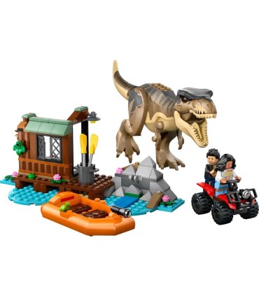 Huida Por El Río Y T-Rex A La Caza Lego 76975