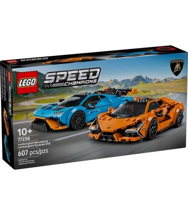 Lamborghini Revuelto Y Huracán STO Lego 77238