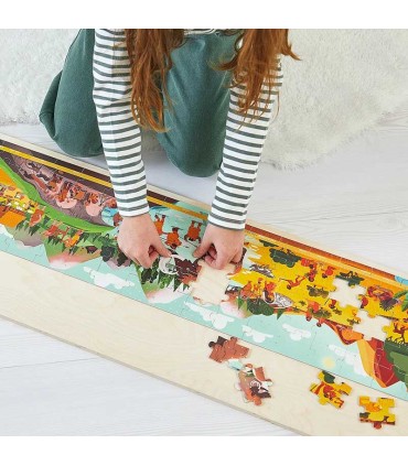 Puzle Friso Prehistoria Janod 100 Piezas