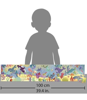 Puzle Los Animales Marinos Janod 36 Piezas