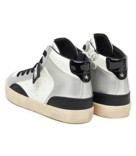 Bota Geox Gisli Girl Blanco / Plata