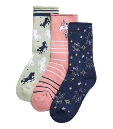 Calcetín Niña Ysabel Mora Térmico Sin Puño