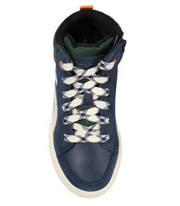 Bota Geox Weemble Azul y Multicolor