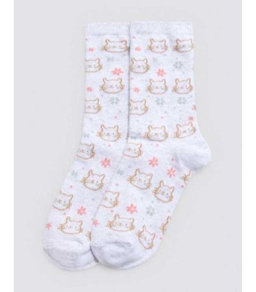 Calcetín Niña Ysabel Mora Sweet Flowers Pack 2