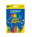 Pack 12 Rotuladores Lavables Campus