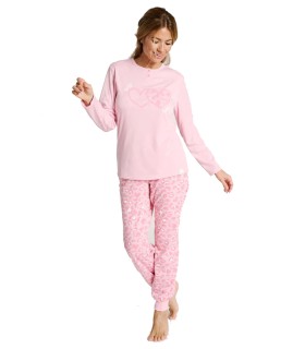 Pijama Muydemi Invierno Mujer Rosa
