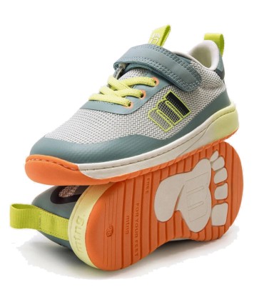 Deportiva Mustang Free Gris Lima