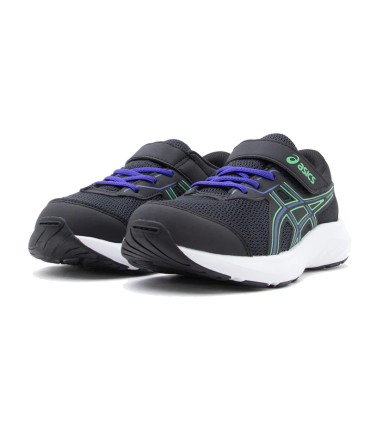 Asics Contend 9 PS Black Vital Green