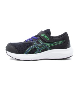 Asics Contend 9 PS Black Vital Green