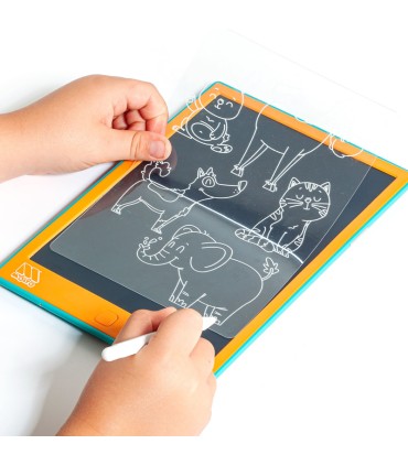 Tableta De Dibujo LCD 10" Moltó Con Plantillas