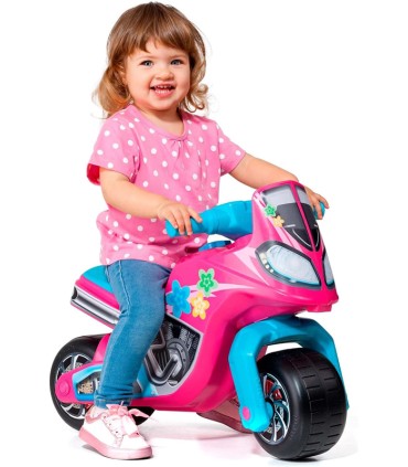 Moto Correpasillos Moltó Cross Race Rosa