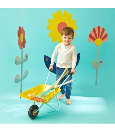 Carretilla Metálica De Jardín Janod