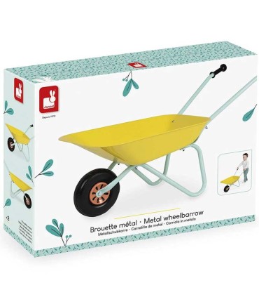 Carretilla Metálica De Jardín Janod