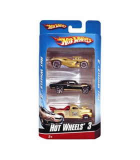 Hot Wheels Pack 3 Vehículos