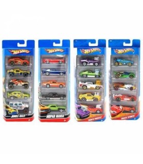 Hot Wheels 5 Vehículos