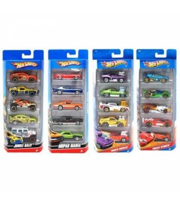 Hot Wheels 5 Vehículos