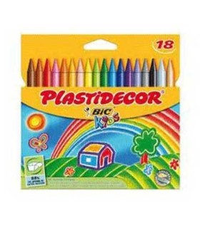 Plastidecor 18 ceras 