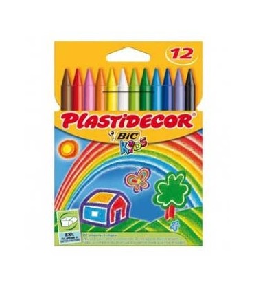 Plastidecor 12 ceras